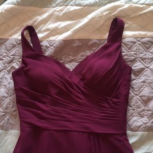 Bill Levkoff Bridesmaid dress size 10 in sangria